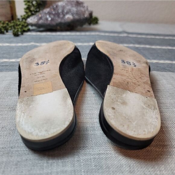 RAG & BONE Sabin Suede & Leather Loafer Slide - Picture 8 of 11